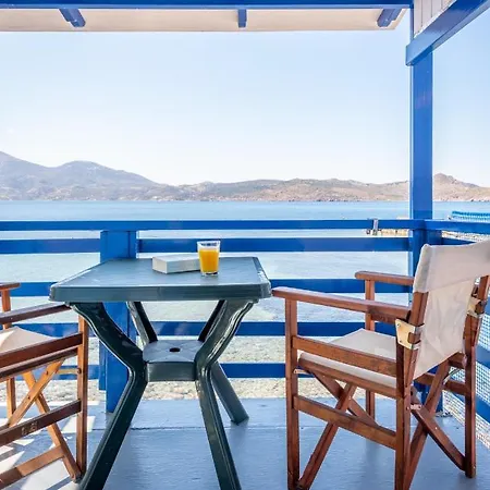 Blue Traditional Boathouse In Holiday home Klima (Milos)